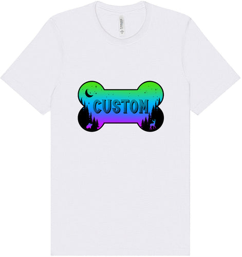 Custom Mountain Shades Adult Bella Canvas Shirt