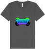 Custom Mountain Shades Unisex V-Neck Shirt