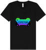 Custom Mountain Shades Unisex V-Neck Shirt