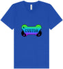 Custom Mountain Shades Unisex V-Neck Shirt