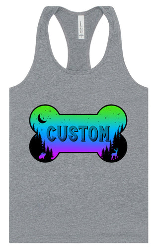 Custom Mountain Shades Women's Racerback Tank