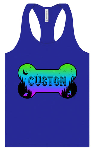 Custom Mountain Shades Women's Racerback Tank