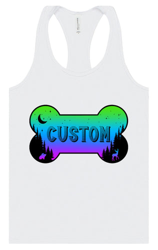 Custom Mountain Shades Women's Racerback Tank