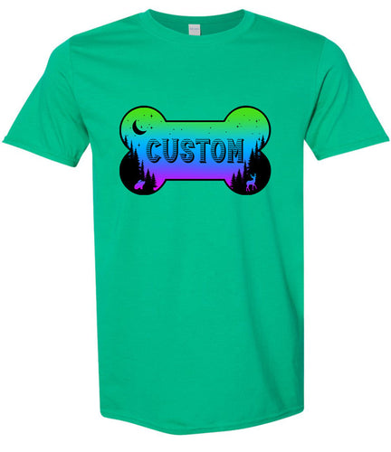 Custom Mountain Shades Adult Gildan Soft Shirt