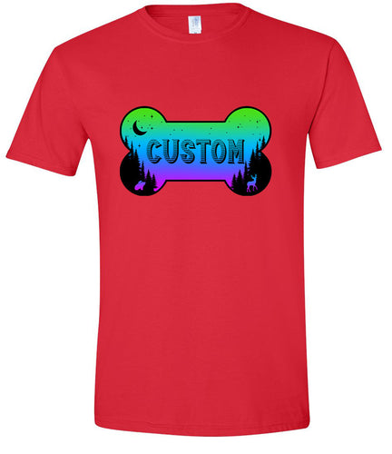 Custom Mountain Shades Adult Gildan Soft Shirt