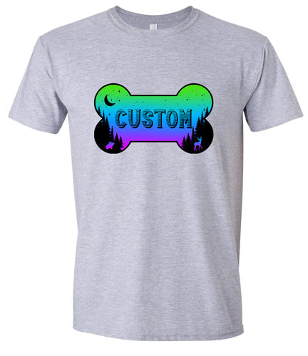 Custom Mountain Shades Adult Gildan Soft Shirt
