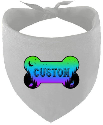 Custom Mountain Shades Pet Bandana