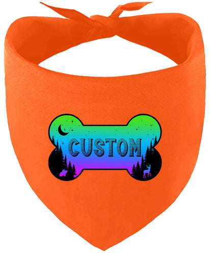 Custom Mountain Shades Pet Bandana