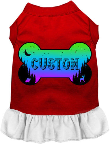 Custom Mountain Shades Pet Dress