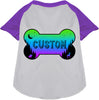 Custom Mountain Shades Pet Raglan Shirts
