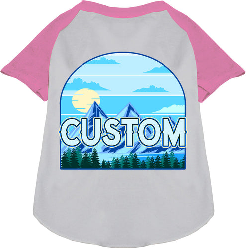 Custom Trailblazer Pet Raglan Shirts