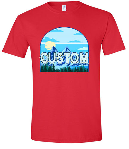 Custom Trailblazer Adult Gildan Soft Shirt