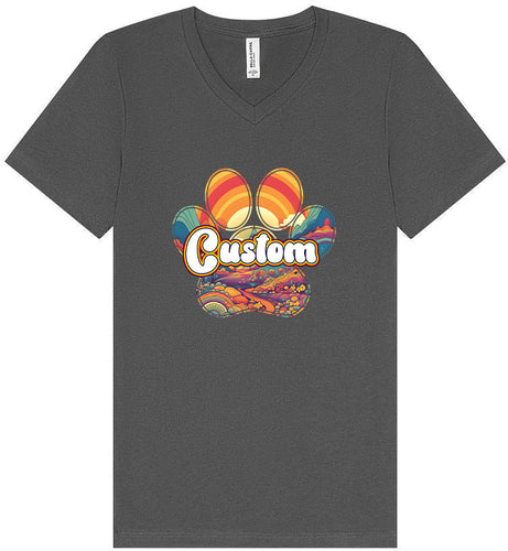 Custom Groovy Summit Unisex V-Neck Shirt