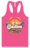 Custom Groovy Summit Women's Racerback Tank