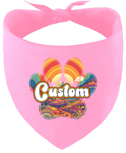 Custom Groovy Summit Pet Bandana