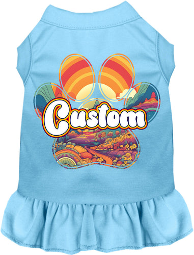 Custom Groovy Summit Pet Dress