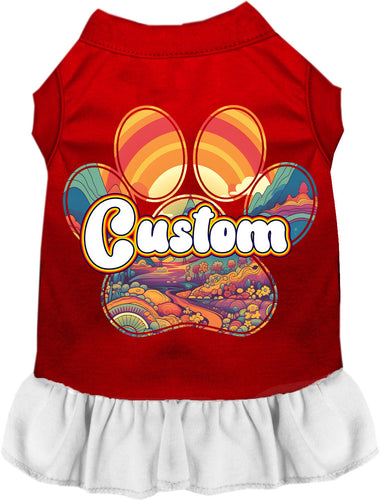 Custom Groovy Summit Pet Dress