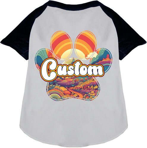 Custom Groovy Summit Pet Raglan Shirts