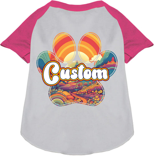 Custom Groovy Summit Pet Raglan Shirts