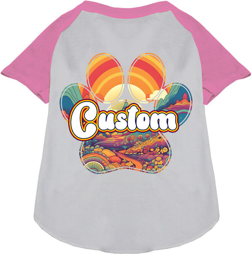 Custom Groovy Summit Pet Raglan Shirts