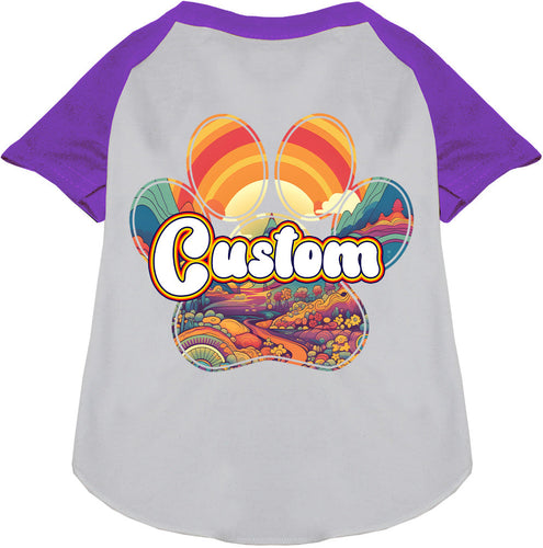 Custom Groovy Summit Pet Raglan Shirts