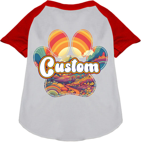 Custom Groovy Summit Pet Raglan Shirts