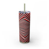 Skinny Tumbler with Straw – 20 oz Stainless Steel Cup