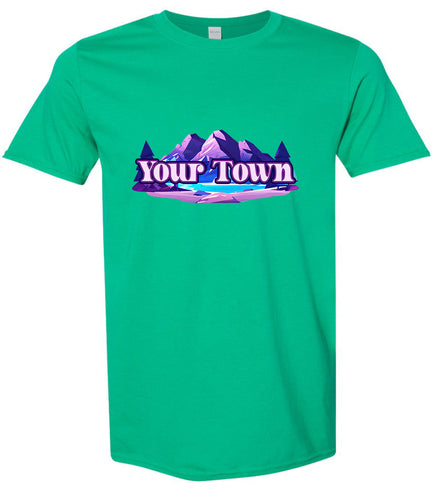 Custom Alpine Pawscape Adult Gildan Soft Shirt
