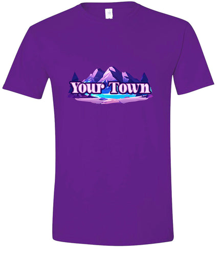 Custom Alpine Pawscape Adult Gildan Soft Shirt