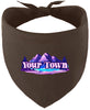 Custom Alpine Pawscape Pet Bandana
