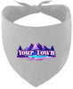 Custom Alpine Pawscape Pet Bandana