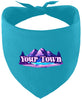 Custom Alpine Pawscape Pet Bandana