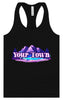 Custom Alpine Pawscape Women's Racerback Tank