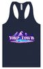 Custom Alpine Pawscape Women's Racerback Tank