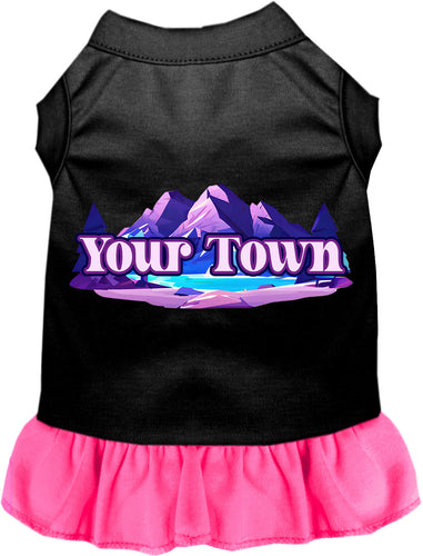 Custom Alpine Pawscape Pet Dress
