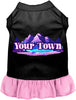 Custom Alpine Pawscape Pet Dress