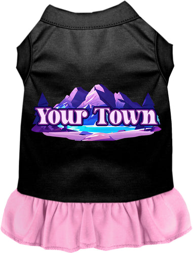Custom Alpine Pawscape Pet Dress