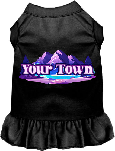 Custom Alpine Pawscape Pet Dress