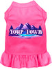 Custom Alpine Pawscape Pet Dress