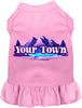 Custom Alpine Pawscape Pet Dress