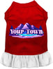 Custom Alpine Pawscape Pet Dress