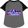 Custom Alpine Pawscape Pet Raglan Shirts