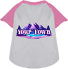 Custom Alpine Pawscape Pet Raglan Shirts