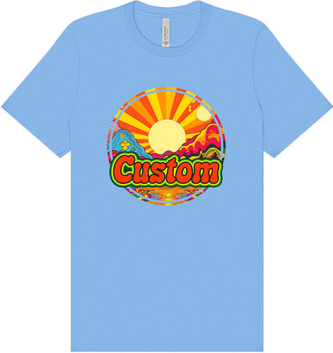 Custom Mellow Mountain Adult Bella Canvas Shirt