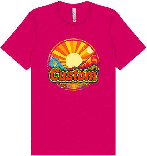 Custom Mellow Mountain Adult Bella Canvas Shirt