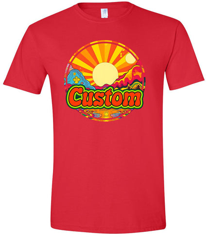 Custom Mellow Mountain Children's Gildan Soft Shirt