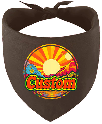 Custom Mellow Mountain Pet Bandana