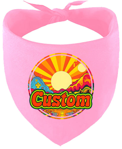 Custom Mellow Mountain Pet Bandana