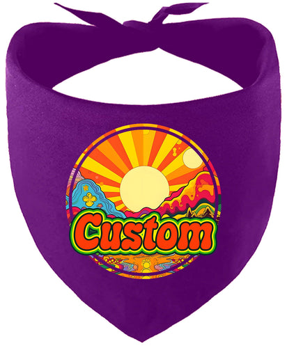 Custom Mellow Mountain Pet Bandana