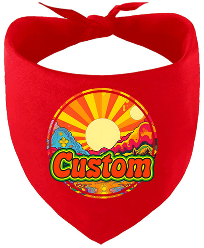 Custom Mellow Mountain Pet Bandana